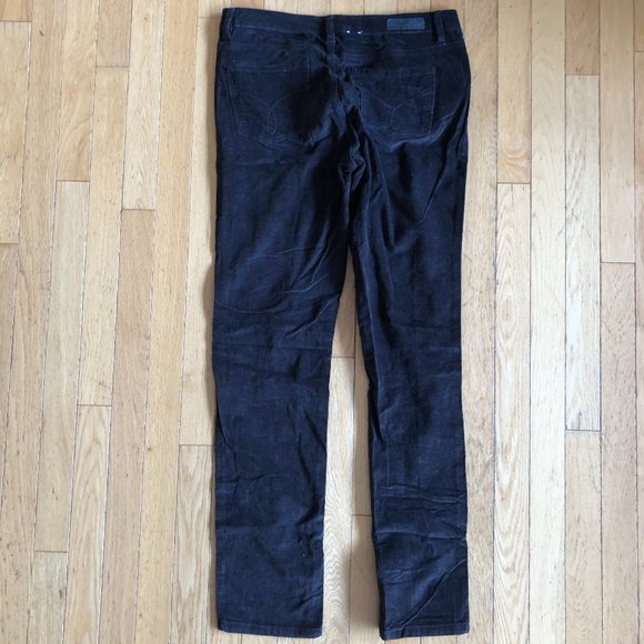 Women's Calvin Klein Jeans Brown Corduroy Pants - Picture 3 of 6